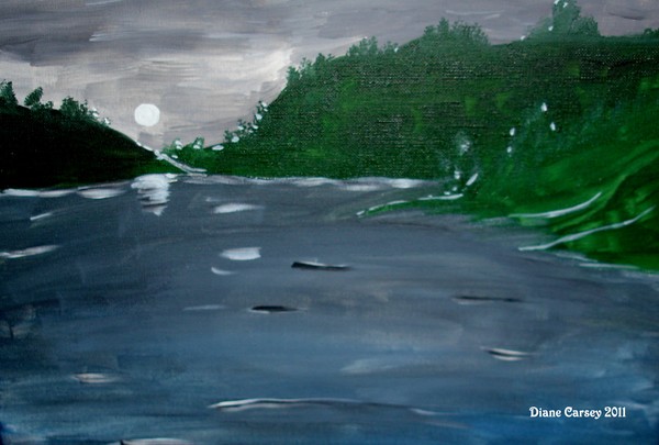 LadyBower Resorvoir at Night