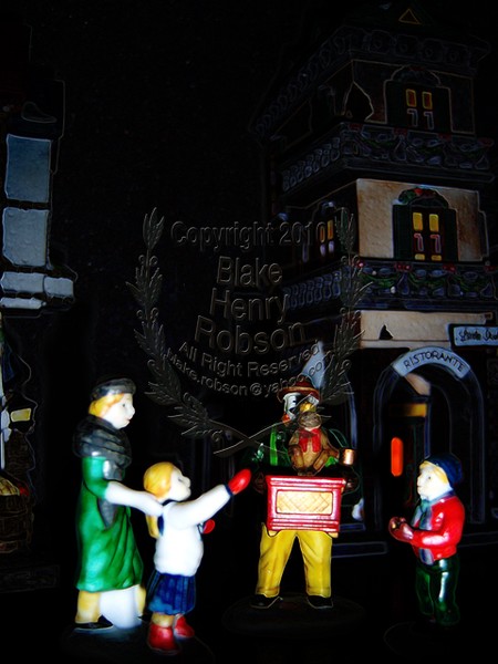 Department 56 Christmas Village Digital Art