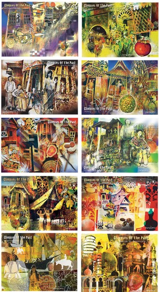 10 new postcard series