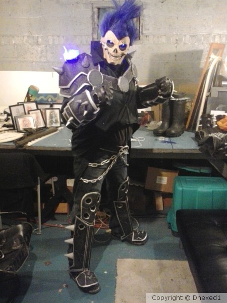 Ghost Rider Blue FanExpo Cosplay 046