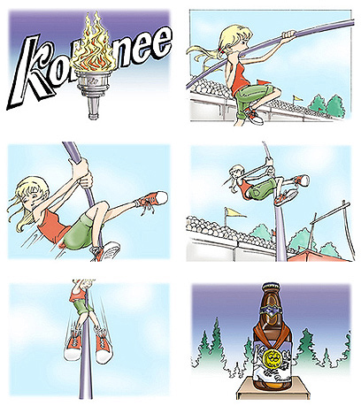 Kokanee Olympics - Polevault
