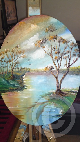 the lake
