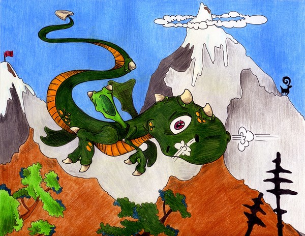 Pico the dragon