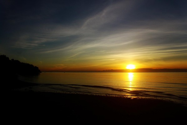 Sunrise Baluran Beach