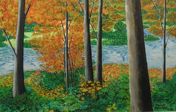 river in between