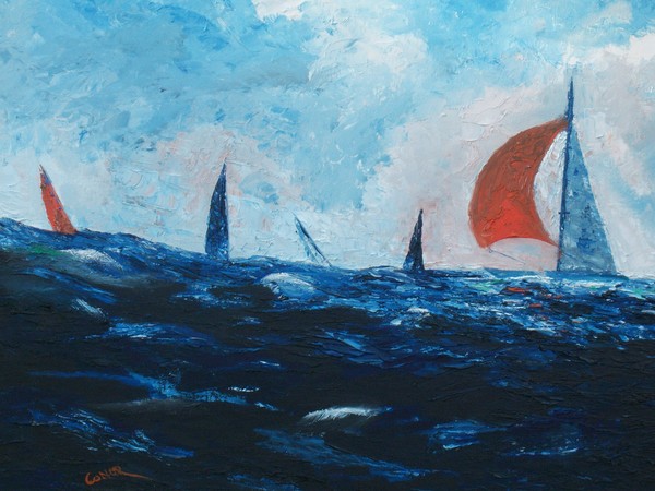 Sails  around the Mizen Head, Ireland