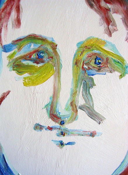 Man, Oil Painting, Portrait Head, 20x 16 inches 1