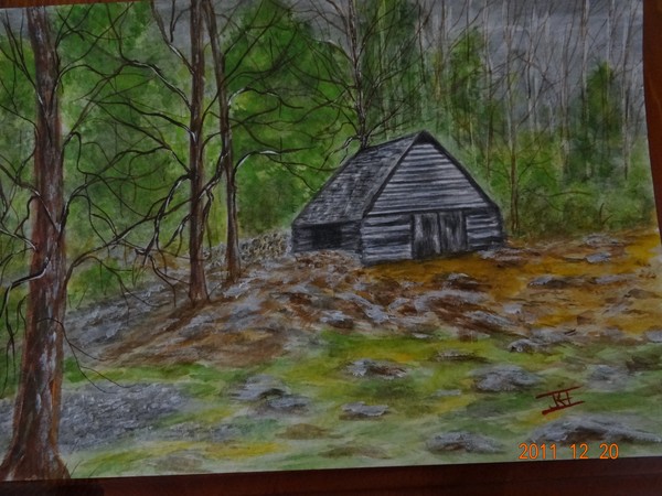 Still Standing-Watercolor