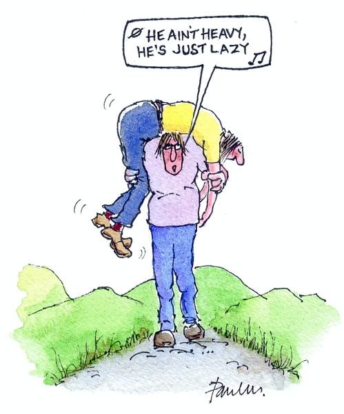 He ain't heavy.