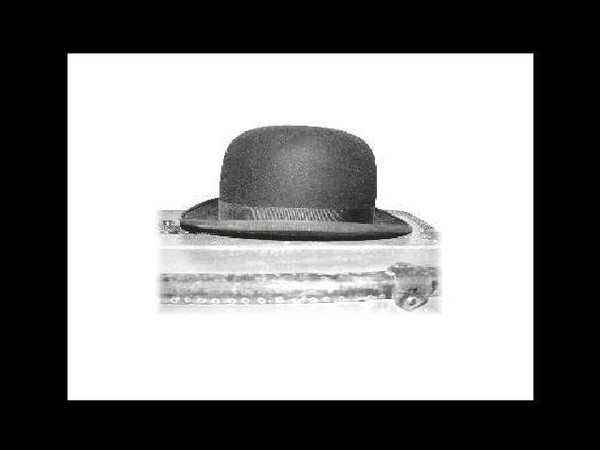 his hat
