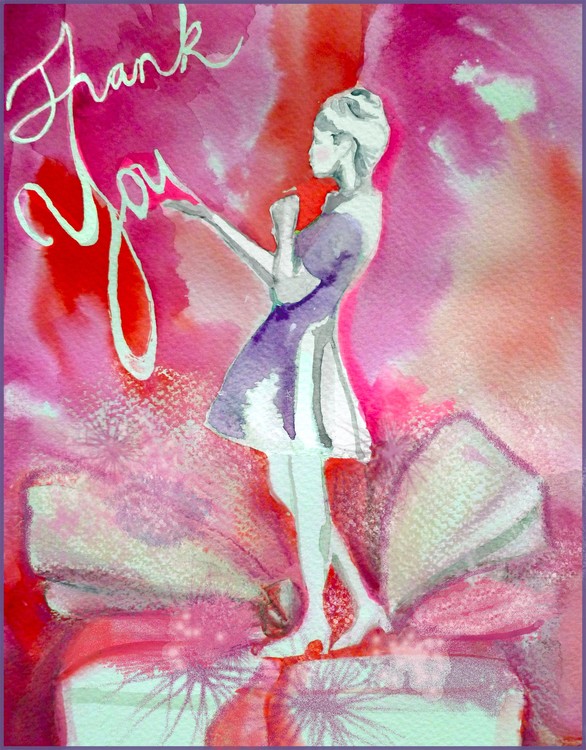Feeling grateful for your support of my artwork! 