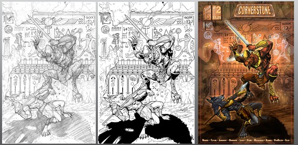 CORNERSTONE 2 Cover Process