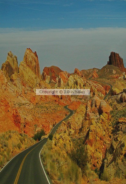 Valley of Fire  SP Nevada U S A 7498