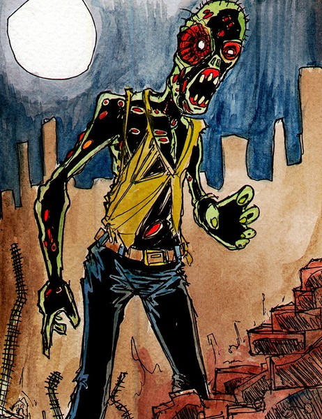 Zombie in the Ruins