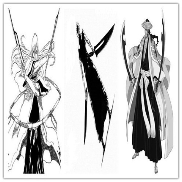 Two Zangetsus Dual Blades Captains in Soul Society