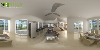 kitchen Panoramic view Australia