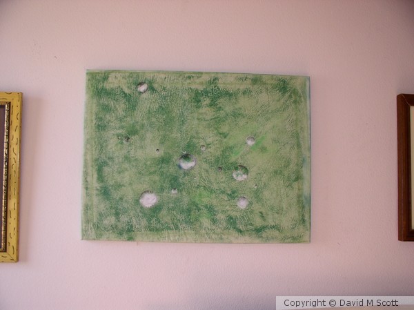 Dew Drops on Linen cloth