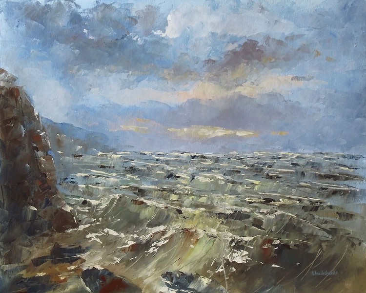 Sea storm