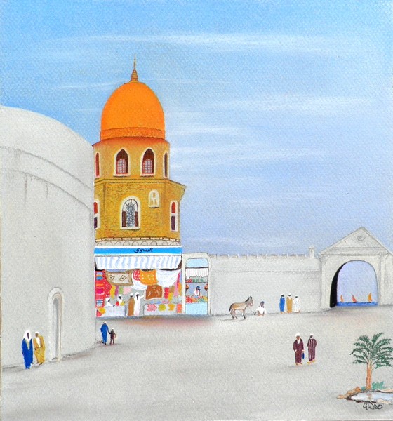THE MARKET THE LADY NORTH AFRICA