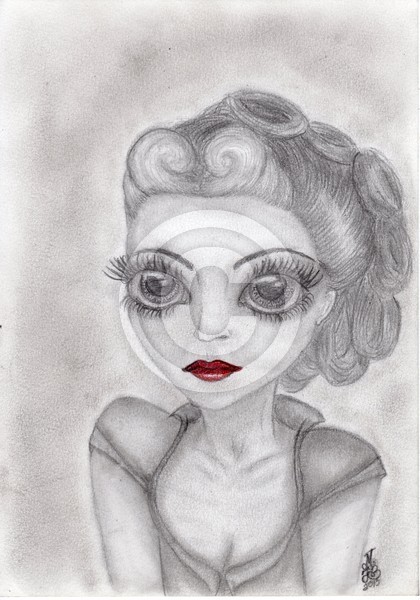 graphite pinup