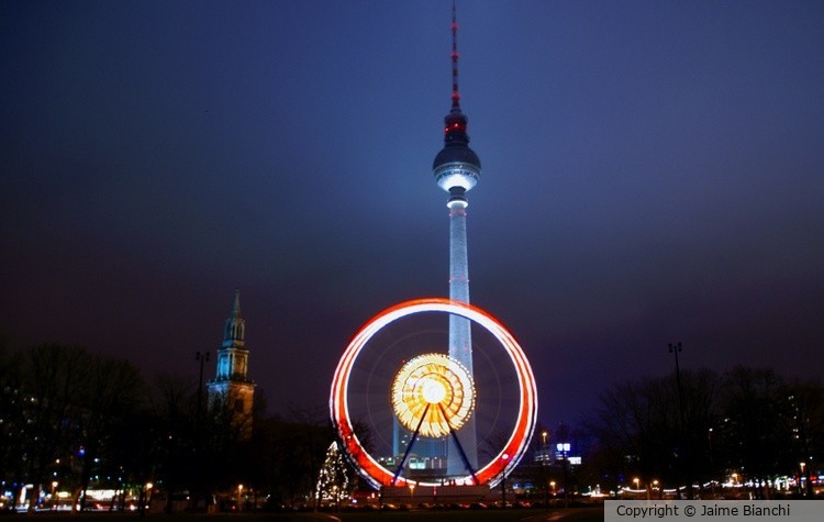 Berlin - Alexandre Platz at Night