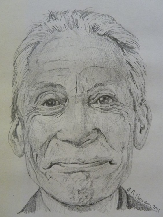 Charlie Watts,drummer.