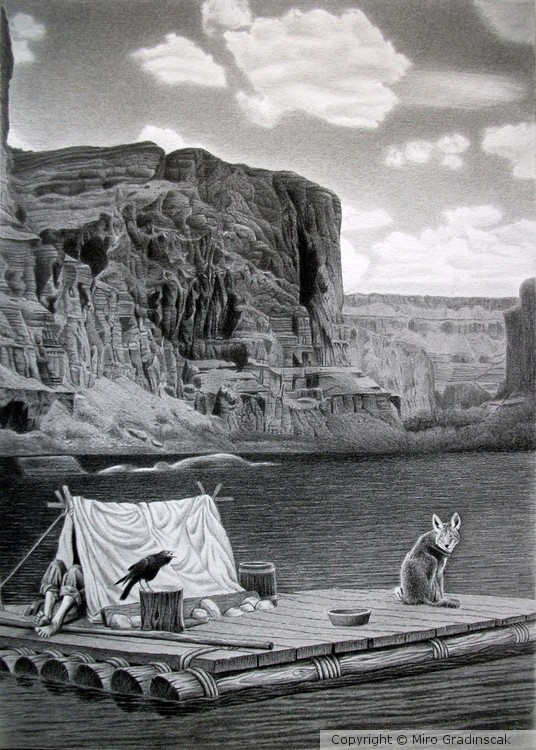 In The Grand Canyon
