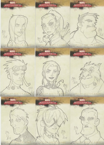Marvel Cards II Jun 08