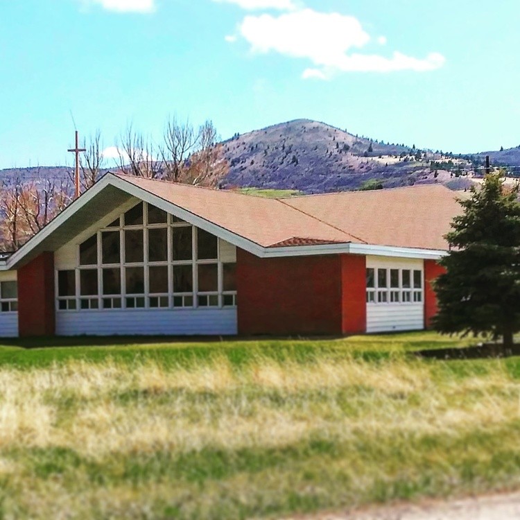 Back side of the church