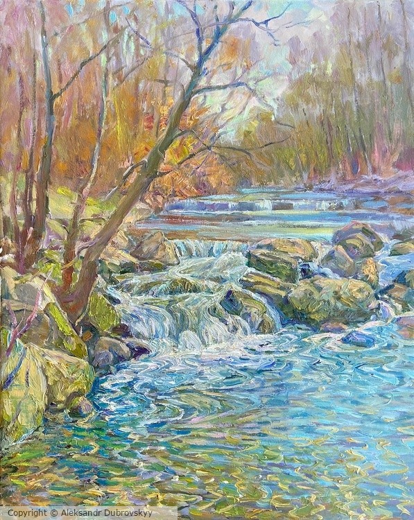 Whisper of the River by Aleksandr Dubrovskyy