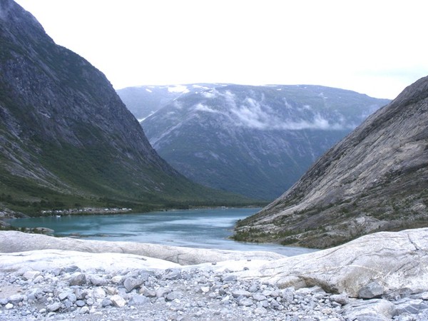 a Gletscher in Norway