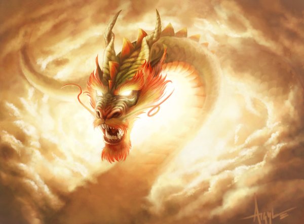 Dragon of the mist