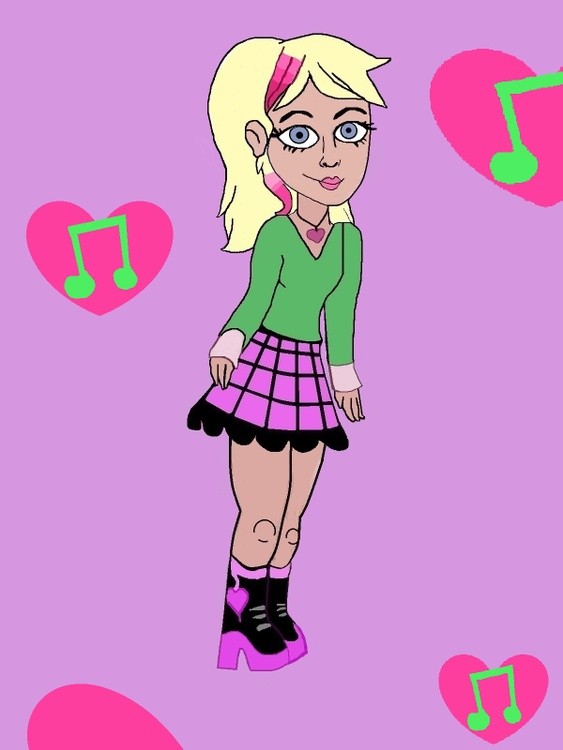 melanie Spucler full body character karma's cause and effect