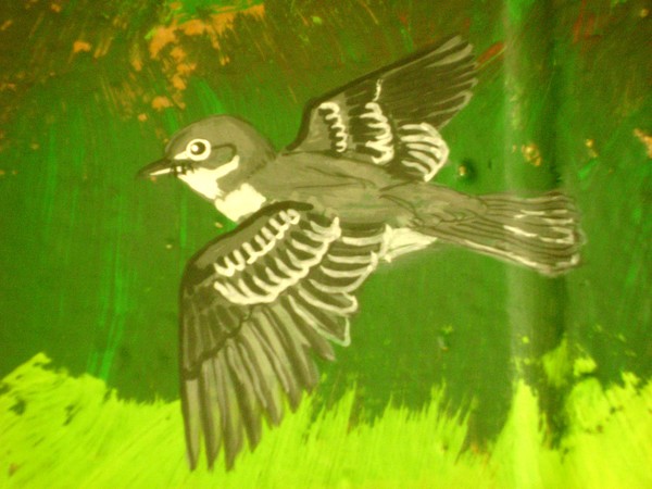 Bon Accord Community School Mural-Bird