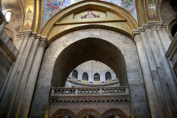 Inside the Church of the Holy Sepulchre  (1)