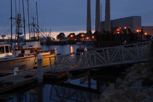 Morro Bay Marina Twilight