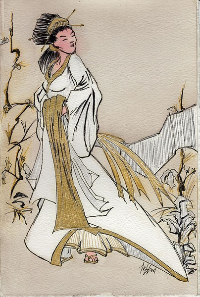 Oriental Card