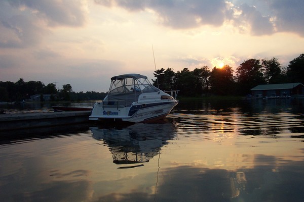 Sunset Reflections (Honey Harbor, Ontario)