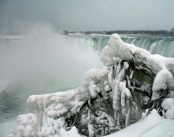 Horseshoe Fall in Winter