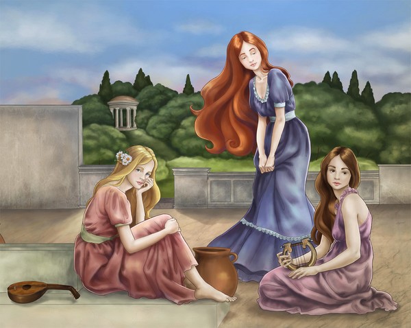 The three muses