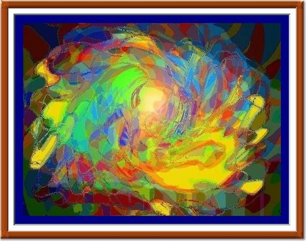Stained Glass Galaxy