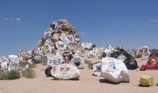Fort Irwin Painted Rocks