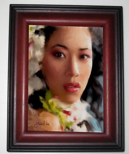 portrait in OIL