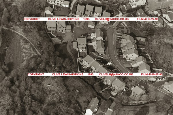Aerial photo Harolds Way, Hanham,Bristol,Lower end