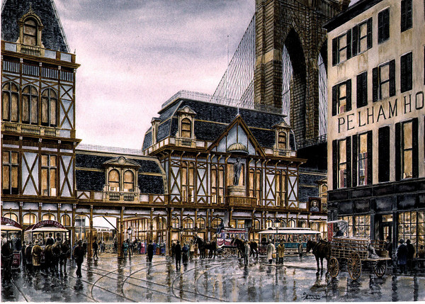 A Rainy Day In Brooklyn