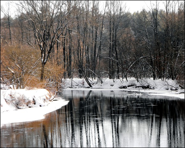 Snowy Pond
