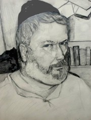 Self-portrait/pencil