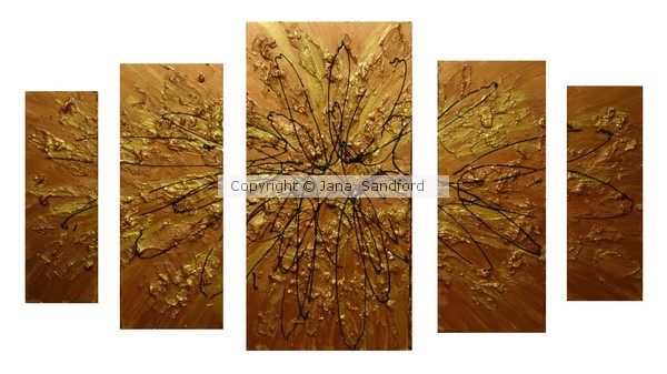 Copper Abstract