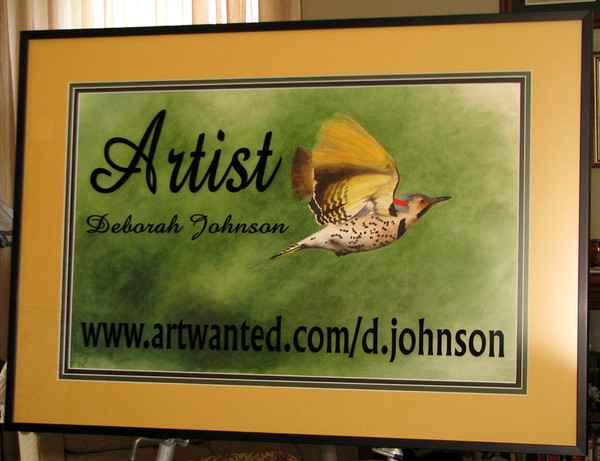 My business card/sign