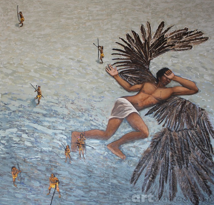 la caida de icaro
